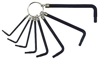 TORX (HEX KEY) ΚΛΕΙΔΙΑ ΜΕ ΚΡΙΚΟ 8 ΤΕΜΑΧΙΩΝ (T8-10-15-20-23-27-30-40mm)