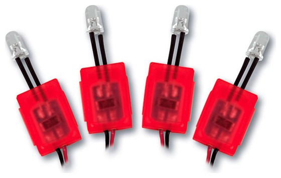 ΚΙΤ LED FIRE FLY 4ΤΜΧ. ΚΟΚΚΙΝΑ