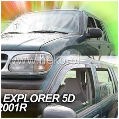 FORD EXPLORER 2 5D 1996-2001 ΖΕΥΓΑΡΙ ΑΝΕΜΟΘΡΑΥΣΤΕΣ ΑΠΟ ΕΥΚΑΜΠΤΟ ΦΙΜΕ ΠΛΑΣΤΙΚΟ HEKO - 2 ΤΕΜ.