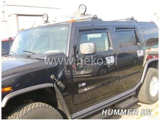 HUMMER H2 2002-2009 5D ΖΕΥΓΑΡΙ ΑΝΕΜΟΘΡΑΥΣΤΕΣ ΑΥΤΟΚΙΝΗΤΟΥ ΑΠΟ ΕΥΚΑΜΠΤΟ ΦΙΜΕ ΠΛΑΣΤΙΚΟ HEKO - 2 ΤΕΜ.