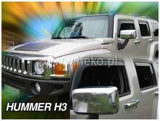 HUMMER H3 2006-2010 5D ΖΕΥΓΑΡΙ ΑΝΕΜΟΘΡΑΥΣΤΕΣ ΑΥΤΟΚΙΝΗΤΟΥ ΑΠΟ ΕΥΚΑΜΠΤΟ ΦΙΜΕ ΠΛΑΣΤΙΚΟ HEKO - 2 ΤΕΜ.