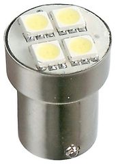 P21W 24V BA15s HYPER-LED12 ΛΑΜΠΑΚΙ ΚΟΚΚΙΝΟ (ΜΟΝΟΠΟΛΙΚΟ) BLISTER LAMPA - 1 ΤΕΜ.