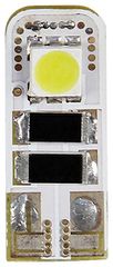 T10 12V W2,1x9,5d 28lm HYPER-LED6 ΛΕΥΚΟ ΔΙΑΘΛΑΣΗΣ 2SMDx3chips (ΚΑΡΦΩΤΟ-ΔΙΠΛΟΕΣΤΙΑΚΟ- CAN-BUS) 2 ΤΕΜ.