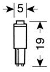 ΛΑΜΠΑΚΙ T3 HYPER-LED ΜΠΛΕ ΦΩΣ POWER2-thumb-1