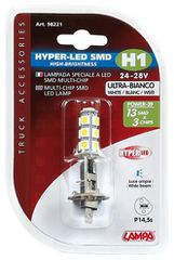 H1 24/28V P14,5s HYPER-LED39 ΛΕΥΚΟ 1ΤΕΜ.-thumb-1