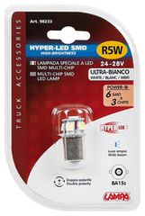 R5W 24/28V BA15s HYPER-LED18 ΛΕΥΚΟ-thumb-3