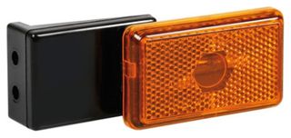 ΠΛΑΙΝΟ ΦΩΣ 110x45mm 12/24V ΠΟΡΤΟΚΑΛΙ