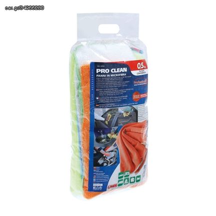 ΠΑΝΙΑ ΚΑΘΑΡΙΣΜΟΥ ΜΕ ΜΙΚΡΟΙΝΕΣ (MICROFIBRE) PRO CLEAN ΣΕ ΣΥΣΚΕΥΑΣΙΑ 1Kg