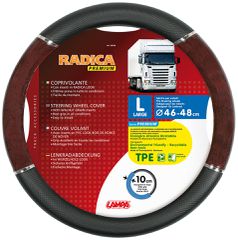 ΚΑΛΥΜΜΑ ΤΙΜΟΝΙΟΥ ΦΟΡΤΗΓΟΥ RADICA (L) 46-48 cm (ΜΑΥΡΟ/ΞΥΛΟ/ΟΙΚΟΛΟΓΙΚΟ/ΑΟΣΜΟ)