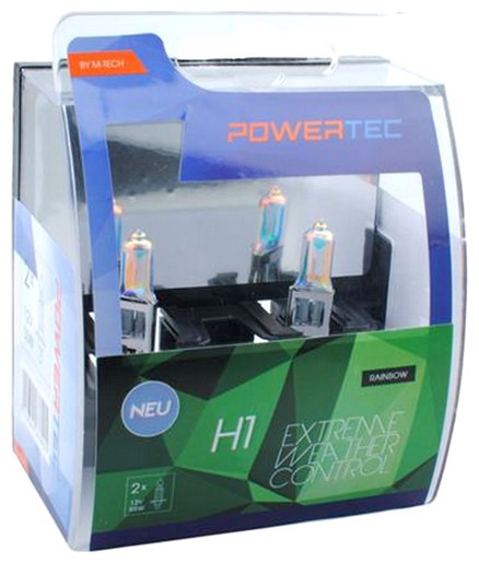 H1 12V 55W Λάμπα RAINBOW 2τεμ