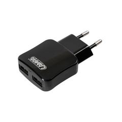 Φορτιστής Πρίζας 220V σε 2 USB 5V/1A