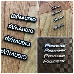 Pioneer, Dynaudio & Burmester Σήματα Ηχείων Μεταλλικά