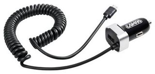 Αντάπτορας Αναπτήρα 12/24V 2400mA Διπλός με Θύρα USB+MICRO USB με καλώδιο 150cm