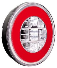 ΦΩΣ ΦΟΡΤΗΓΟΥ ΠΙΣΩ 12/24V O-LED 29LED 3 ΧΡΗΣΕΩΝ ΣΤΡΟΓΓΥΛΟ 140mm 1ΤΕΜ.