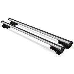 ΜΠΑΡΕΣ ΟΡΟΦΗΣ ΑΛΟΥΜΙΝΙΟΥ DOZER XXL 150 cm MENABO (STANDARD RAILING/RAISED RAILS) - 2 ΤΕΜ.