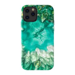 Θήκη Kingxbar Agate για iPhone 12/12 Pro - Πράσινο