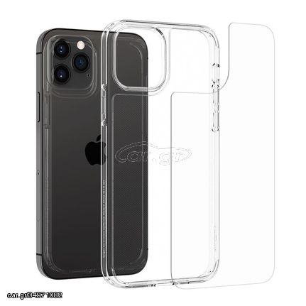 Θήκη Spigen Quartz Hybrid για iPhone 12 Pro Max - Διάφανο