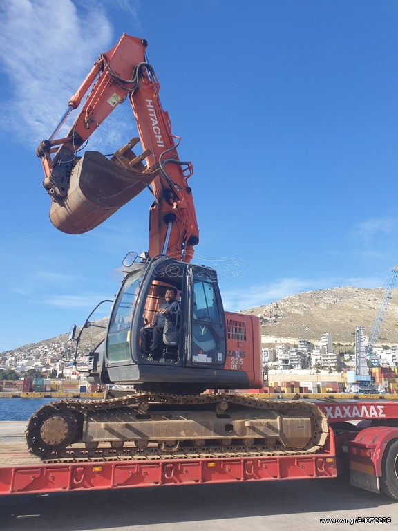 Εκσκαφέας Με Ερπύστριες Hitachi 2010 zaxis225uslc compact