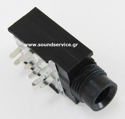 ΒΥΣΜΑ ΚΑΡΦΙ ΘΗΛΥΚΟ STEREO 6.3mm ΠΛΑΚΕΤΑΣ / ΣΑΣΙ ΔΙΑΚΟΠΤΗ 63HP4