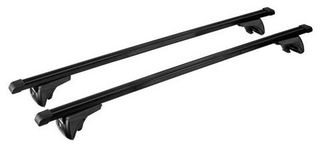 Μπάρες Οροφής (M) 120cm IN RAIL STEEL Σιδερένιες 2τεμ. με κλειδαριές για οχήματα με FLUSH RAILING