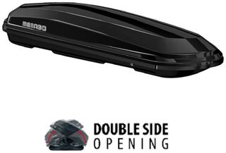 ΜΠΑΓΚΑΖΙΕΡΑ ΟΡΟΦΗΣ DIAMOND 450 DUO BLACK (ΜΑΥΡΗ/ΓΥΑΛΙΣΤΕΡΗ) MENABO
