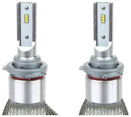HB3 9005 RS+ SLIM SERIES 12-36V 50W 6000K 3500lm +200% LUXEON ZES LED CAN-BUS (ΨΥΚΤΡΑ ΛΕΠΙΔΕΣ ΦΤΕΡΟΥ) AMiO - 2 ΤΕΜ.