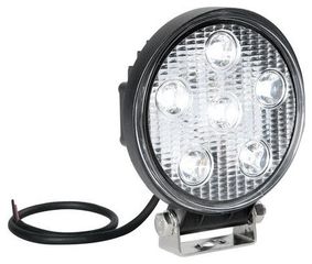 ΠΡΟΒΟΛΕΑΣ ΕΡΓΑΣΙΑΣ ΣΤΡΟΓΓΥΛΟΣ WL-16 - 6 LED 18W 10-30V (137x116x42 mm) BASIC LINE - 1 ΤΕΜ.