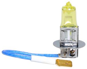 H3 12V 55W PK22s POWERTEC RETRO (ΚΙΤΡΙΝΕΣ ΛΑΜΠΕΣ) 2ΤΕΜ.