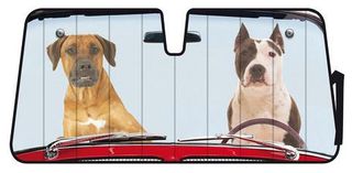 ΕΣΩΤΕΡΙΚΗ ΗΛΙΟΠΡΟΣΤΑΣΙΑ ΠΑΡΜΠΡΙΖ PREMIUM TWO DOGS (68 Χ 147 cm)