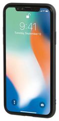 APPLE iPHONE X ΘΗΚΗ ΚΙΝΗΤΟΥ DUO POCKET ΜΑΥΡΟ-ΚΟΚΚΙΝΟ ΜΑΓΝΗΤΙΚΗ SILVER LINE