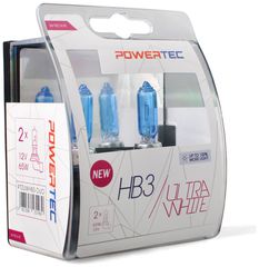 HB3 12V 65W P20d POWERTEC ULTRA WHITE 2ΤΕΜ. M-TECH