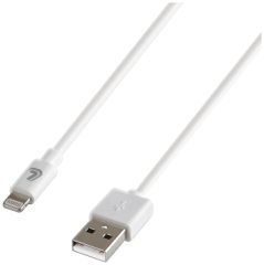 ΚΑΛΩΔΙΟ ΦΟΡΤΙΣΗΣ ΚΑΙ ΣΥΓΧΡΟΝΙΣΜΟΥ 100 cm APPLE 8 PIN ESSENTIALS LINE (ΛΕΥΚΟ)