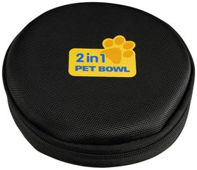 ΤΑΪΣΤΡΑ/ΜΠΟΛ ΤΑΞΙΔΙΟΥ PET BOWL 2 ΣΕ 1 1100+1400 ml ΓΙΑ ΣΚΥΛΟΥΣ/ΓΑΤΕΣ/ΚΑΤΟΙΚΙΔΙΑ ΖΩΑ (ΑΝΑΔΙΠΛΟΥΜΕΝΗ/ΠΟΛΥΕΣΤΕΡΑΣ)