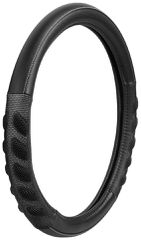 ΚΑΛΥΜΜΑ ΤΙΜΟΝΙΟΥ SPA (M) 37/39cm ΔΕΡΜΑΤΙΝΗ ΜΑΥΡΟ/ΓΚΡΙ ΑΟΣΜΟ ECO-FRIENDLY