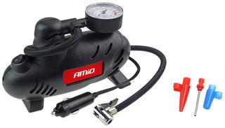 ΚΟΜΠΡΕΣΕΡ ΑΕΡΑ ΕΛΑΣΤΙΚΩΝ ΠΛΑΣΤΙΚΟ ACOMP-07 12V 250psi 17bar 9l/min ΜΕ ΦΙΣ ΑΝΑΠΤΗΡΑ ΚΑΙ ΚΑΛΩΔΙΟ 300cm AMiO - 1 ΤΕΜ.
