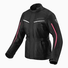 ΓΥΝΑΙΚΕΙΟ ΜΠΟΥΦΑΝ 4 ΕΠΟΧΩΝ ΑΔΙΑΒΡΟΧΟ VOLTIAC 2  LADIES JACKET BLACK-FUCHSIA FJT258| REV'IT