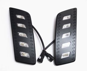 ****  LED DAYLIGHT ΜΑΣΚΑ ΕΜΠΡΟΣ FORD RANGER 2012-2019  ****