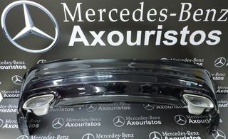 ΠΡΟΦΥΛΑΚΤΗΡΑΣ ΟΠΙΣΘΙΟΣ MERCEDES-BENZ CLA-CLASS AMG C117, 2013-2015, 2 ΜΠΟΥΚΕΣ  **AXOURISTOS**