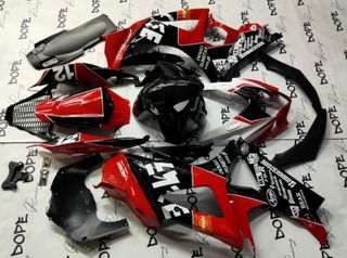 FULL FAIRING ΣΕΤ ΠΛΑΣΤΙΚΑ SUZUKI GSXR1000 2007-2008 ΜΑΥΡΟ-ΚΟΚΚΙΝΟ-ΑΣΗΜΙ