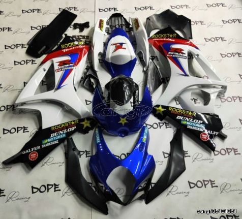 FULL FAIRING ΣΕΤ ΠΛΑΣΤΙΚΑ SUZUKI GSXR1000 2007-2008 K7 K8 1000 ROCKSTAR YOSHIMURA