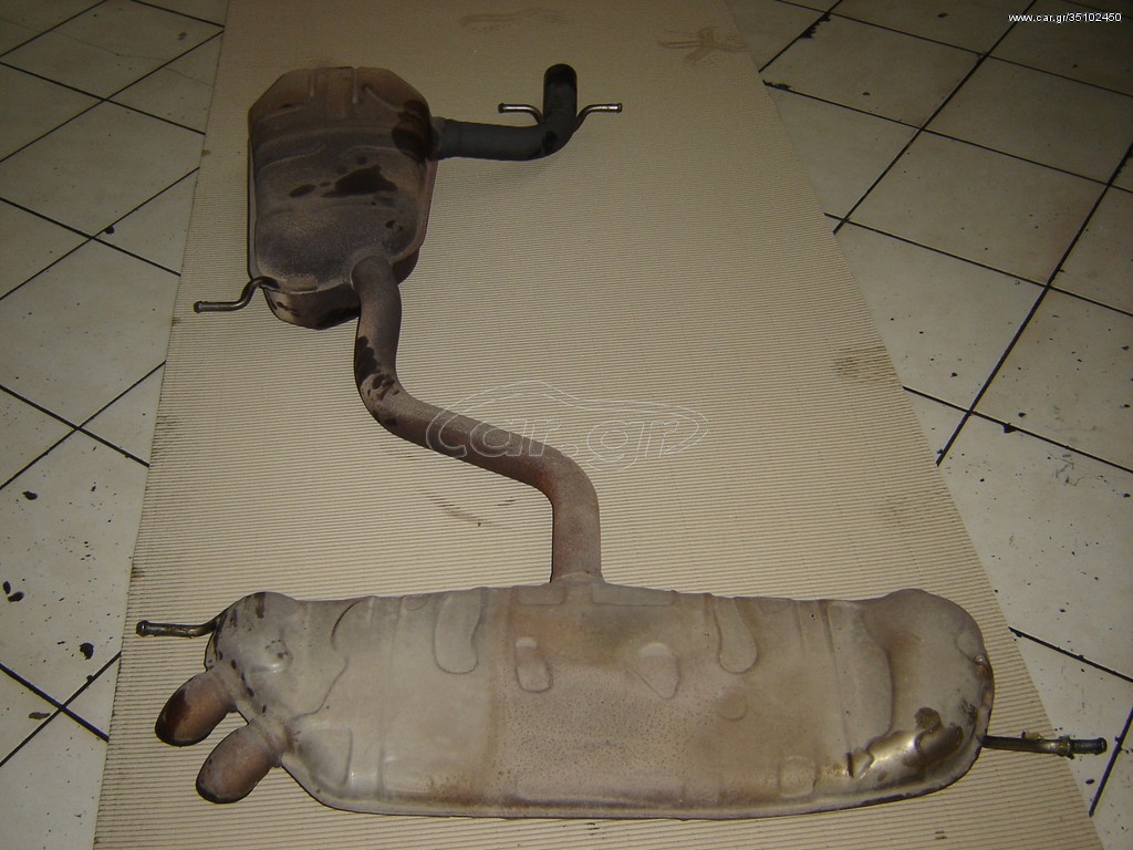 ΕΞΑΤΜΙΣΗ ΜΕΣΑΙΟ ΚΑΙ ΤΕΛΙΚΟ ΚΑΖΑΝΑΚΙ VW GOLF V 1.4 TSI  BMY '03-'09