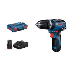 GSB 12V-35 Professional Κρουστικό Δραπανοκατσάβιδο Μπαταρίας (2x3.0Ah) - ΜΕ ΜΠΑΤΑΡΙΑ & ΦΟΡΤΙΣΤΗ - BOSCH (#06019J9000)