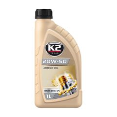Λιπαντικό κινητήρα K2 Texar 20W-50 XL 1lt