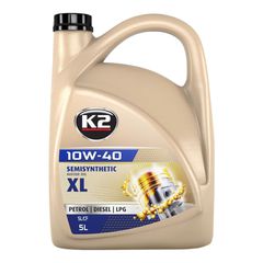 Λιπαντικό κινητήρα K2 Texar 10W-40 XL 5lt