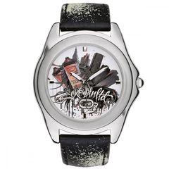 Marc Ecko, Watch for Men, Multicolour Leather Strap E07502G3