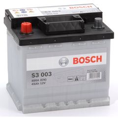 ΜΠΑΤΑΡΙΑ BOSCH S3003 45AH 400AEN - 2 ΧΡΟΝΙΑ ΓΡΑΠΤΗ ΕΓΓΥΗΣΗ-DELIVERY + ΤΟΠΟΘΕΤΗΣΗ ΣΕ ΟΛΗ ΤΗ ΘΕΣΣΑΛΟΝΙΚΗ