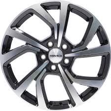 MONACO PACE 7.5X18'' (Range Rover Evoque) Gloss Black / Polished-thumb-1