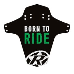 REVERSE Born to Ride Black   Neon Green