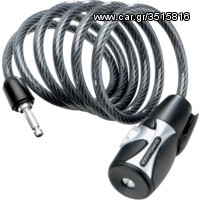 ΛΥΡΗΣ KRYPTONITE KRYPTOFLEX 1018 KEY CABLE LOCK (10 mm X 180 cm), BLACK, 720018-999805