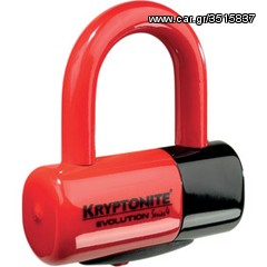 ΛΥΡΗΣ KRYPTONITE LOCK EVOLUTION DISC SERIES S4 RED, 720018-999621